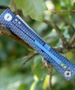 Artisan Cutlery Artisan ATZ1805GBUM S Waistline, 4" M390 Plain Blade, Blue Titanium Handle 6 Artisan Cutlery Artisan ATZ1805GBUM S Waistline, 4" M390 Plain Blade, Blue Titanium Handle -Knifeworks Sales Store 1805gbum.2 99100.1566585998