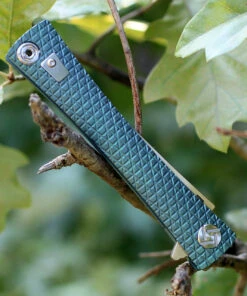 Artisan Cutlery Artisan ATZ1805GGNS S Waistline, 4" S35VN Plain Blade, Green Titanium Handle -Knifeworks Sales Store 1805ggns.3 36172.1566585992