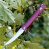 Artisan Cutlery Artisan ATZ1805GREM S Waistline, 4" M390 Plain Blade, Purple Titanium Handle