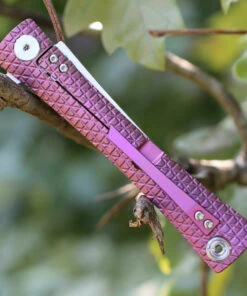 Artisan Cutlery Artisan ATZ1805GREM S Waistline, 4" M390 Plain Blade, Purple Titanium Handle -Knifeworks Sales Store 1805grem.2 31482.1566586005