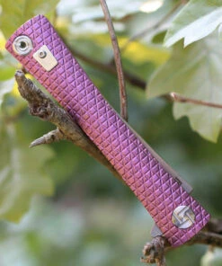 Artisan Cutlery Artisan ATZ1805GREM S Waistline, 4" M390 Plain Blade, Purple Titanium Handle -Knifeworks Sales Store 1805grem.3 22795.1566586006