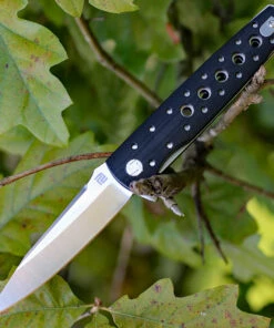 Artisan Cutlery Artisan ATZ1807GBKM Virginia, 3.94" M390 Plain Blade, Black G-10 Handle