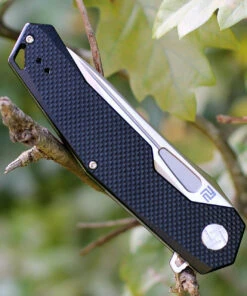 Artisan Cutlery Artisan Zumwalt ATZ1808PBKF, 3.94" D2 Plain Blade, Flat Black G-10 Handle -Knifeworks Sales Store 1808pbkf.2 96848.1566586031