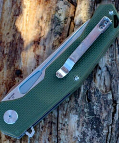 Artisan Cutlery Artisan Zumwalt ATZ1808PGNF, 3.94" D2 Plain Blade, Flat Green G-10 Handle -Knifeworks Sales Store 1808pgnf.2 74701.1566586033