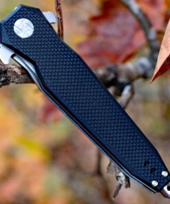 Artisan Cutlery Artisan Hornet ATZ1810PBKF, 3.54" D2 Steel Stone Wash Blade, Black G10 Handle -Knifeworks Sales Store 1810pbkf 11457.1566586102