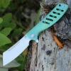 Artisan Cutlery Artisan Tomahawk ATZ1815GGNS, 3.75" S35VN Plain Blade, Green Titanium Handle