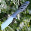 Artisan Cutlery Artisan Tomahawk ATZ1815GGYM, 3.75" M390 Plain Blade, Gray Titanium Handle