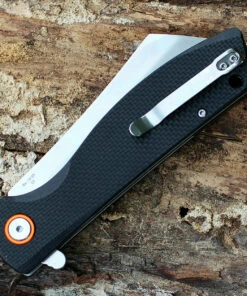 Artisan Cutlery Artisan Tomahawk ATZ1815PBKF, 3.75" D2 Plain Blade, Flat Black G-10 Handle -Knifeworks Sales Store 1815pbkf.2 43618.1566586011