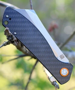 Artisan Cutlery Artisan Tomahawk ATZ1815PCF, 3.75" D2 Plain Blade, Carbon Fiber Handle -Knifeworks Sales Store 1815pcf.3 03521.1566586074