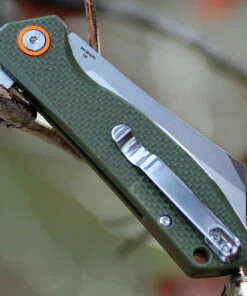 Artisan Cutlery Artisan Tomahawk ATZ1815PSGNF, 2.36" D2 Steel Tanto Blade, Green G10 Handle -Knifeworks Sales Store 1815psgnf 09985.1566586147