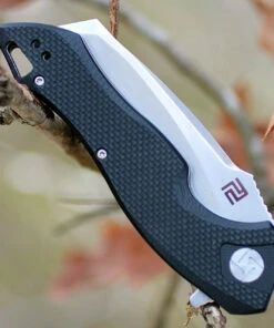 Artisan Cutlery Artisan Eagle ATZ1816PBKF, 3.46" D2 Steel Tanto Blade, Black D2 Handle 7 Artisan Cutlery Artisan Eagle ATZ1816PBKF, 3.46" D2 Steel Tanto Blade, Black D2 Handle -Knifeworks Sales Store 1816pbkf.3 39188.1566586121