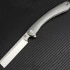 Artisan Cutlery Artisan Orthodox AATZ1817GGYM, 3.75" M390 Satin Blade, Grey Titanium Handle