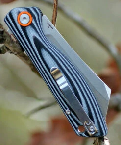 Artisan Cutlery Artisan Tomahawk ATZ1815PSBGC, 2.36" D2 Steel Tanto Blade, Grey G10 Handle-Curve -Knifeworks Sales Store 1818psbgc.2 60892.1566586150