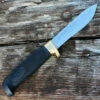 Marttiini Knives Marttiini 185014 Condor Game Skinner, 4.25" Stainless Plain Blade, Black Rubber Handle