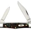 Case Half Whittler 18529 Smooth Jungle Green Camo Kirinite Handle (10208 SS)
