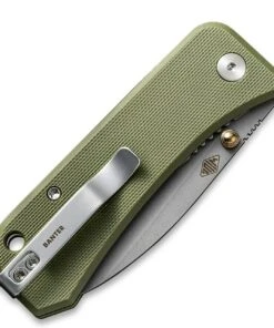 WE Knife Co. Banter 2004D, 2.9" CPM S35VN Stonewashed Stainless Blade, OD Green G-10 Handle -Knifeworks Sales Store 2004D Banter 7 51504.1612823776.1280.1280 59572.1614265542