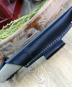 Benchmade Knives Benchmade 202 Leuku, 5.19" CPM-3V Satin Plain Blade, Santoprene Handle -Knifeworks Sales Store 202.1 22138.1587737497