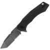 Kershaw Knives Kershaw Analyst 2062ST, 3.25" 8Cr13Mov BlackWashed Serrated Tanto Blade, Black Glass-Filled Nylon (GFN) Handle