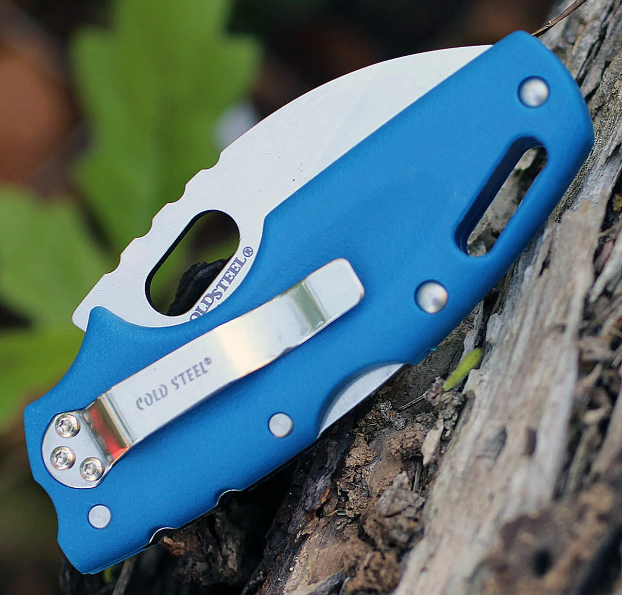 Cold Steel CS20LTB Tuff Lite, 2.5" AUS 8A SS Plain Blade, Blue Grivory Handle 3 Cold Steel CS20LTB Tuff Lite, 2.5" AUS 8A SS Plain Blade, Blue Grivory Handle - Image 3