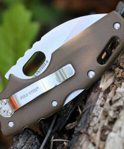 Cold Steel CS20LTF Tuff Lite Folding Knife 2.5" Plain Blade, Dark Earth Grivory Handles -Knifeworks Sales Store 20ltf.2 41133.1566585890