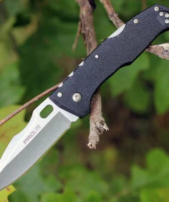 Cold Steel 20NU Pro Lite Lockback Sport, 3.5" 4116 Plain Blade, Black GFN Handle