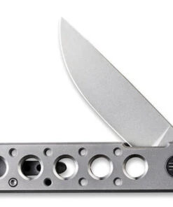 WE Knife Co. Miscreant 3.0 2101A, 3" CPM-20CV Stonewashed Drop Point Plain Blade, Gray Titanium Handle -Knifeworks Sales Store 2101A Miscreant 3 3 31422.1615222754