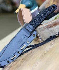 CRKT Nishi 2290, 4.42" 8Cr13MoV Titanium Nitride Plain Blade, Nylon Cord Wrap Handle -Knifeworks Sales Store 2290. 12464.1594671791