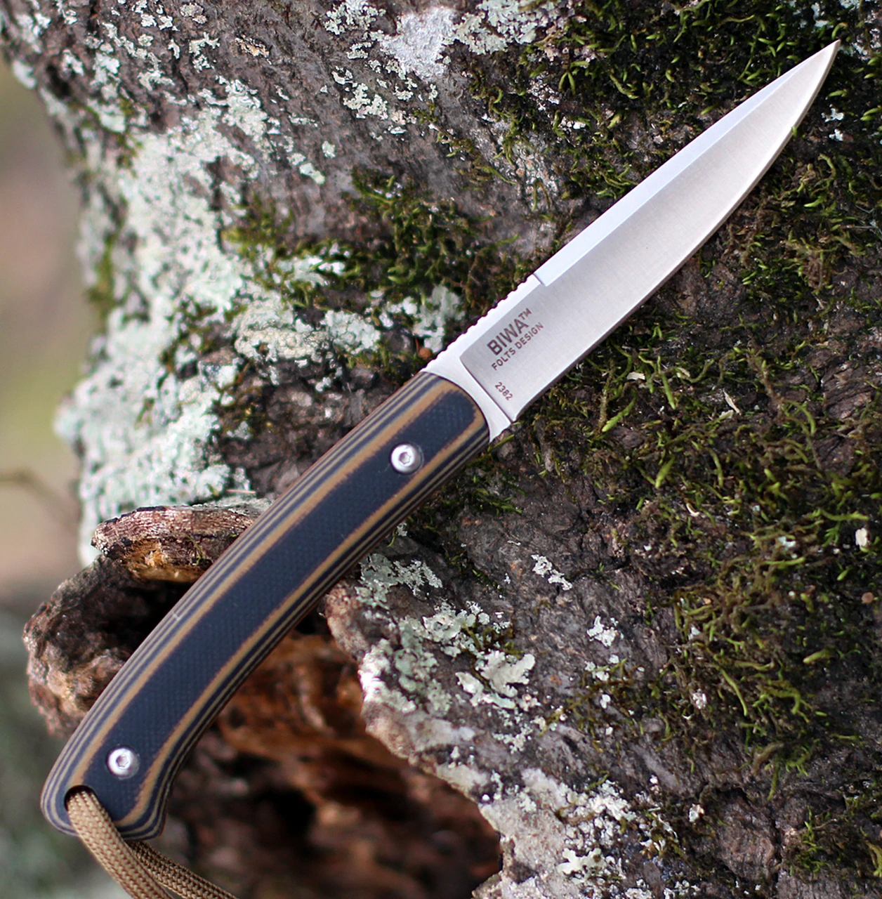 CRKT 2382 Biwa Fixed Blade, 3.02" 8Cr13MoV Satin Plain Blade, G10 Handle w/ Sheath 1 CRKT 2382 Biwa Fixed Blade, 3.02" 8Cr13MoV Satin Plain Blade, G10 Handle w/ Sheath