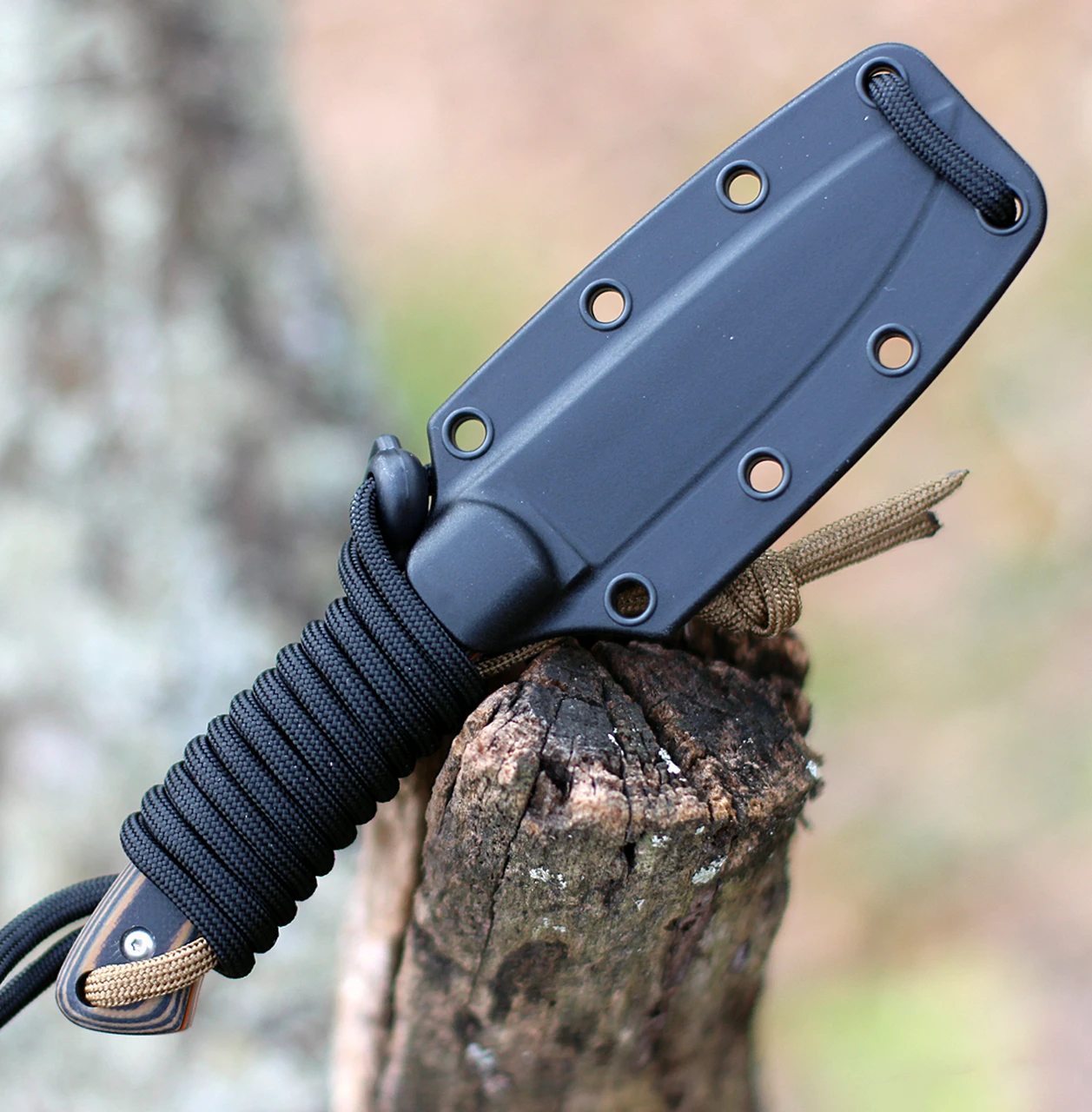 CRKT 2382 Biwa Fixed Blade, 3.02" 8Cr13MoV Satin Plain Blade, G10 Handle w/ Sheath 3 CRKT 2382 Biwa Fixed Blade, 3.02" 8Cr13MoV Satin Plain Blade, G10 Handle w/ Sheath - Image 3