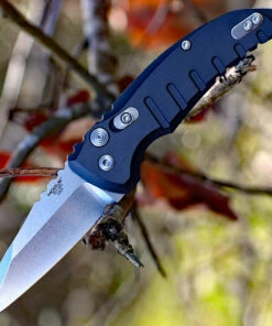 HOGUE 24102 A01-MS, 2.6" WHARNCLIFFE CPM-154 BLADE, GRAY ALUMINUM HANDLE