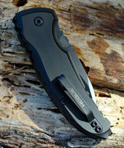 HOGUE 24106 A01-MS, 2.6" WHARNCLIFFE CPM-154 BLACK BLADE, BLACK ALUMINUM HANDLE -Knifeworks Sales Store 24106.2 63747.1566586216