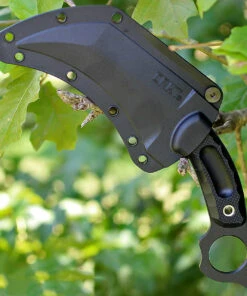 CRKT 2630 Du Hoc, 5" SK5 Plain Blade, Black G-10 Handle -Knifeworks Sales Store 2630 40814.1566586008