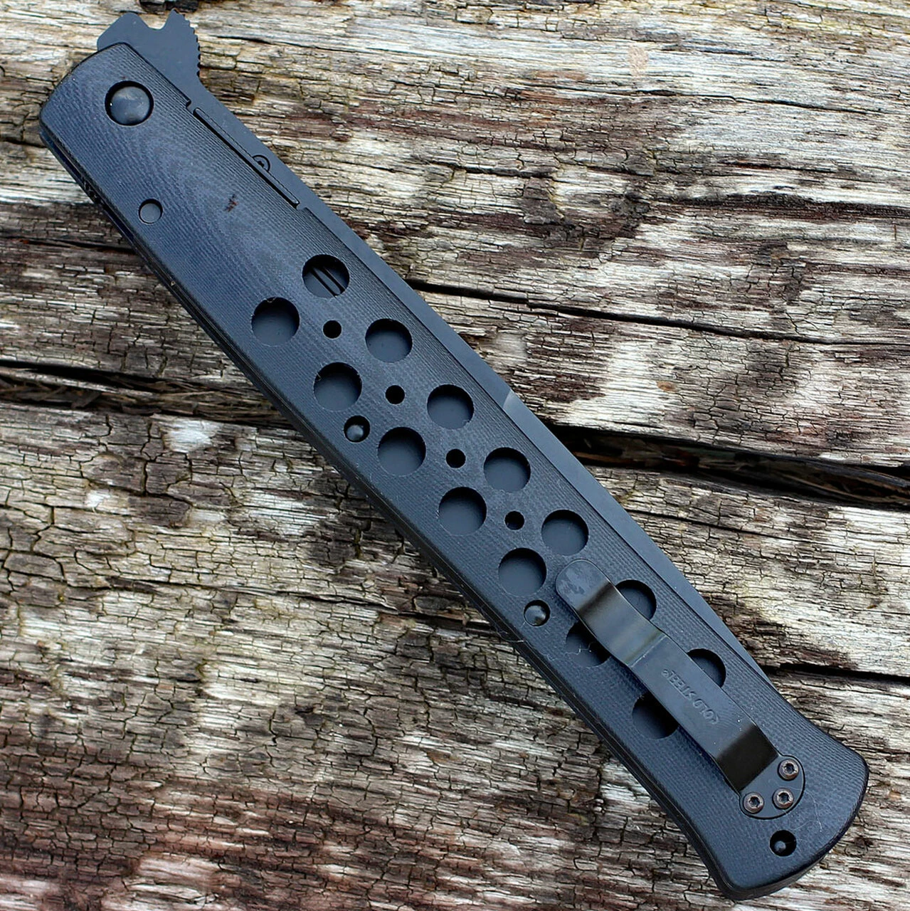 Cold Steel Ti-Lite 26C6 (6" Black S35VN) Black G-10 4 Cold Steel Ti-Lite 26C6 (6" Black S35VN) Black G-10 - Image 4