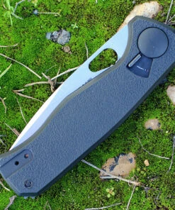 CRKT 2817 HVAS, 3.38" 1.4116 Plain Blade, Black GFN Handle -Knifeworks Sales Store 2817.3 1 88611.1566585977