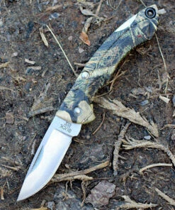 Buck Knives Buck 283CMS24 Nano Bantam, 1.9" 420HC Plain Blade, Mossy Oak Country Camo