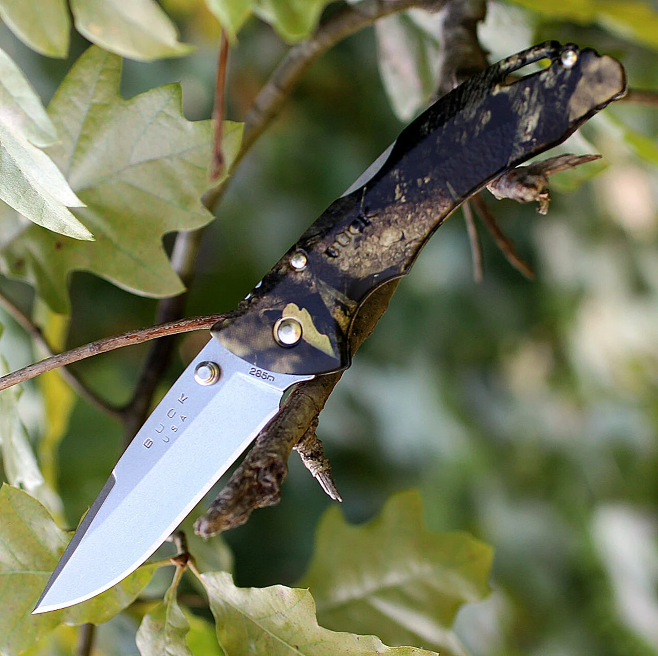 Buck Knives Buck 285CMS24 Bantam BLW, 3.2" 420HC Plain Blade, Mossy Oak Country Camo 1 Buck Knives Buck 285CMS24 Bantam BLW, 3.2" 420HC Plain Blade, Mossy Oak Country Camo