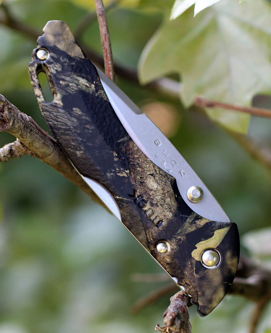 Buck Knives Buck 285CMS24 Bantam BLW, 3.2" 420HC Plain Blade, Mossy Oak Country Camo 4 Buck Knives Buck 285CMS24 Bantam BLW, 3.2" 420HC Plain Blade, Mossy Oak Country Camo - Image 4