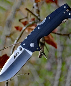 Cold Steel 28DD Demko AD-10, 3.5" S35VN Plain Blade, Black G-10 Handle