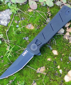 CRKT 2920 Gōken, 3.7" 1.4116 Plain Blade, Black G-10 Handle