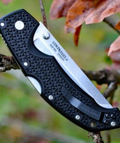 Cold Steel 29AT Large Voyager Tanto Point, 4" AUS10A Plain Blade, Black Grive-Ex Handle -Knifeworks Sales Store 29at.2 53528.1566585952