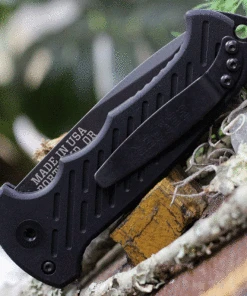 Gerber 06 Auto Tanto 30-0001297N, 3.50" CPM-S30V Black Plain Blade, Aluminum Handle -Knifeworks Sales Store 30 001297.3 06242.1628627022