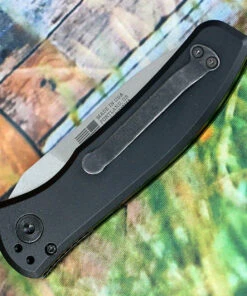 Gerber Empower Auto 30-001323, 3.25" Stonewash CPM-S30V Plain Blade, Black Aluminum Handle -Knifeworks Sales Store 30 001323n.2 1 86763.1566586406