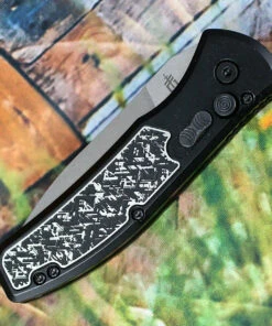 Gerber Empower Auto 30-001323, 3.25" Stonewash CPM-S30V Plain Blade, Black Aluminum Handle -Knifeworks Sales Store 30 001323n.3 1 23148.1566586406