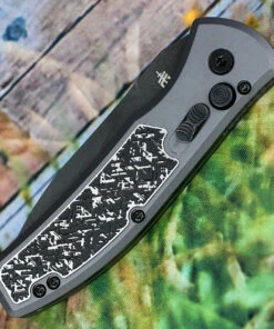 Gerber Empower Auto 30-001325, 3.25" Black CPM-S30V Plain Blade, Grey Aluminum Handle -Knifeworks Sales Store 30 001325n.4 1 1 78043.1566586408