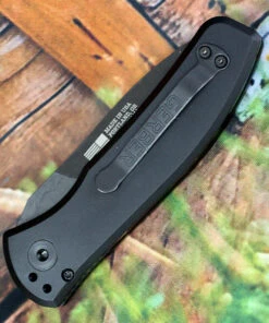Gerber Empower Auto 30-001636, 3.25" Black CPM-S30V Part Serrated Blade, Black Aluminum Handle -Knifeworks Sales Store 30 001636.3 96119.1566586401