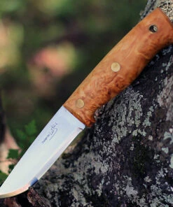 Helle Temagami CA, 4.33 in. Triple Laminated Carbon Steel
