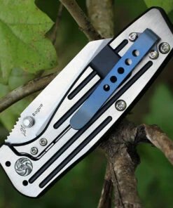 Kizer Cutlery Kizer 3480 Rogue Framelock, 3" CPM-S35VN Wharncliffe Blade, Titanium Handles -Knifeworks Sales Store 3480.2 1 76729.1566585970