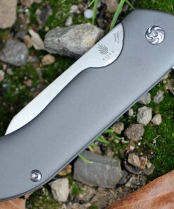 Kizer Cutlery Kizer 3504K2 Guru, 2.97" CPM-S35VN Plain Blade, Titanium Handle -Knifeworks Sales Store 3504k2.2 56992.1566586004