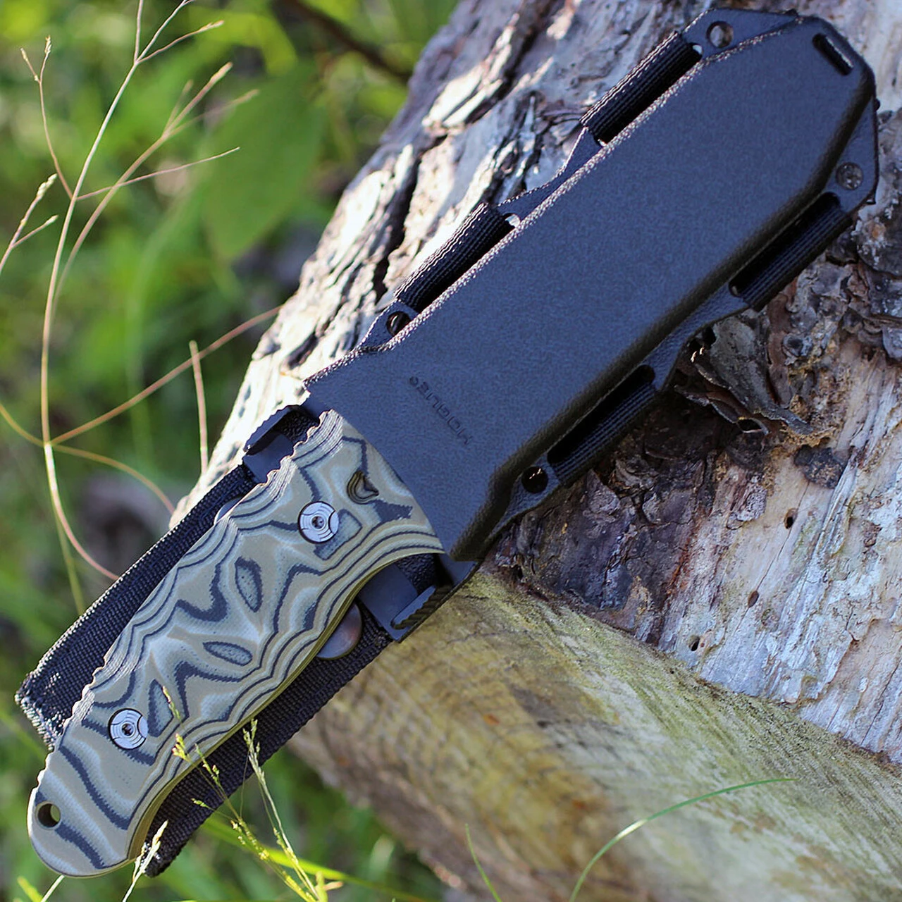 Hogue 35278 EX-F02, 4.5" 154 CM Plain Blade, G-Mascus® Green G-10 Handle 4 Hogue 35278 EX-F02, 4.5" 154 CM Plain Blade, G-Mascus® Green G-10 Handle - Image 4