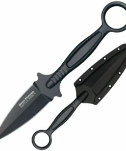 Cold Steel Drop Forged Battle Ring II 36MF, 3 1/2" 52100 High Carbon Fixed Blade